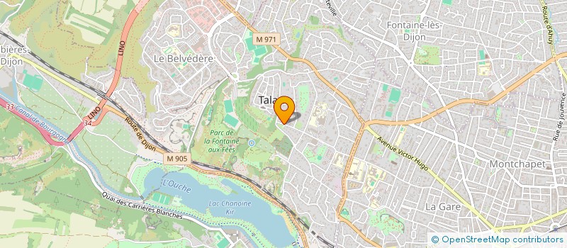 localisation de l'entreprise SCI KAVONGO  TALANT