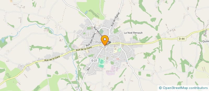 localisation de l'entreprise SCI KAWENN  PLOEUC-L'HERMITAGE