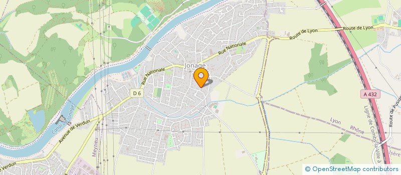 localisation de l'entreprise SCI KAWITERO SHELTER  JONAGE