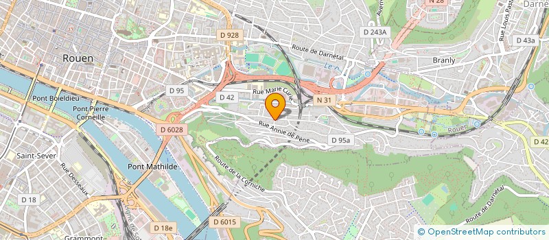 localisation de l'entreprise SCI KAX  ROUEN