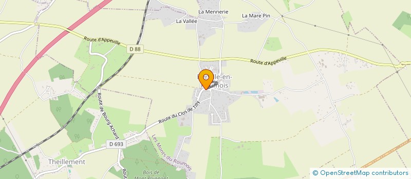 localisation de l'entreprise SCI KAY - IMMO  LES MONTS DU ROUMOIS