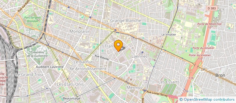 localisation de l'entreprise SCI KAY MOIN BAJA  LYON