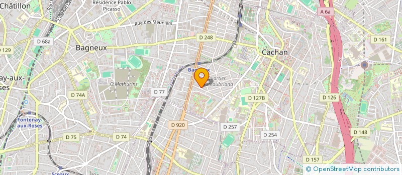 localisation de l'entreprise SCI KAYAALP  CACHAN