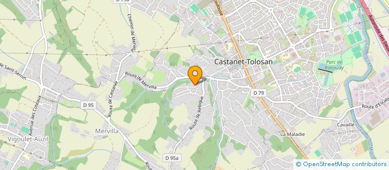 localisation de l'entreprise SCI KAYAPARK à CASTANET-TOLOSAN