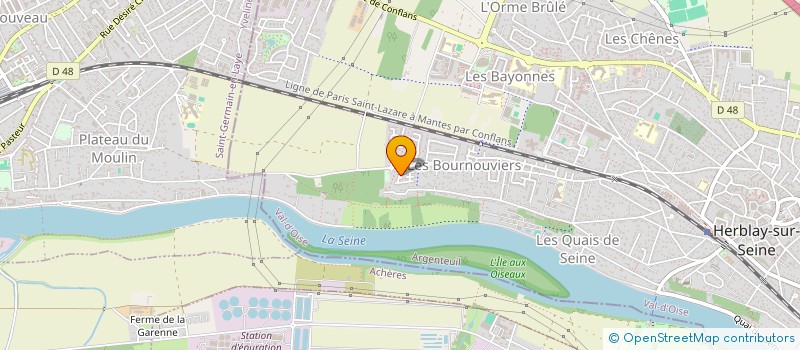 localisation de l'entreprise SCI KAYGIN  HERBLAY-SUR-SEINE