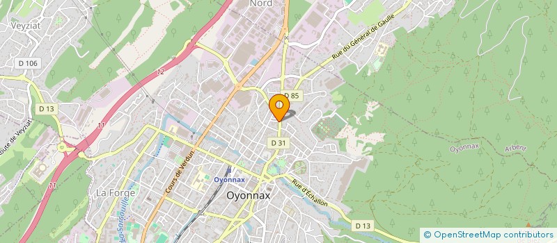 localisation de l'entreprise SCI KAYGISIZ à ARBENT