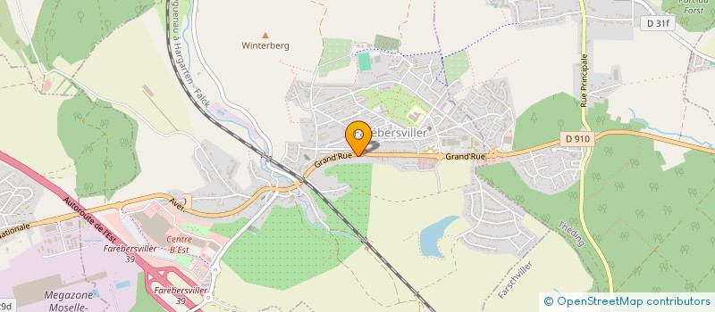 localisation de l'entreprise SCI KAYGUSUZ  FAREBERSVILLER