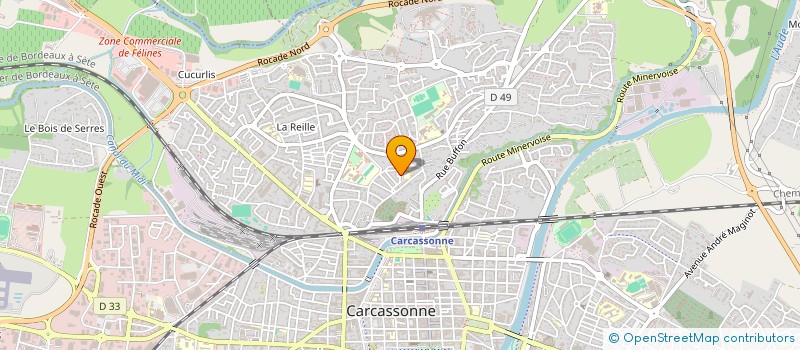 localisation de l'entreprise SCI KAYNA à CARCASSONNE