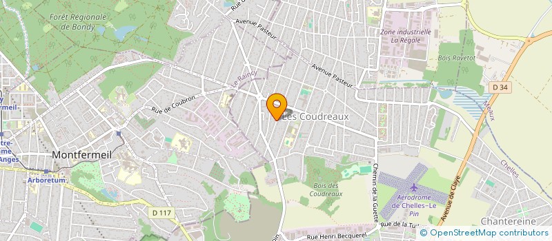 localisation de l'entreprise SCI KAYSER  CHELLES