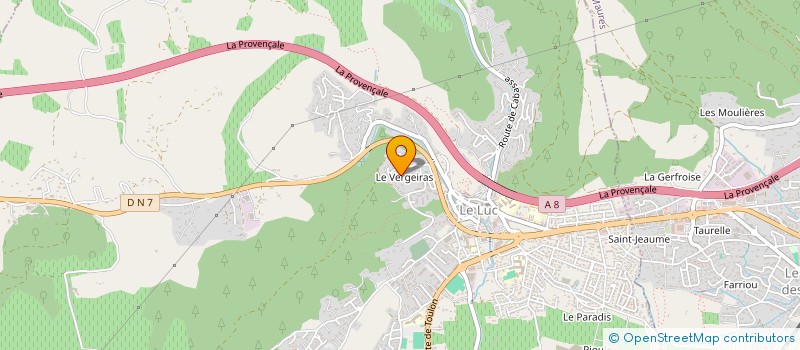 localisation de l'entreprise SCI KAYSHY  LE LUC