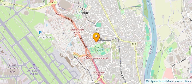 localisation de l'entreprise SCI KAYZEFF  BLAGNAC