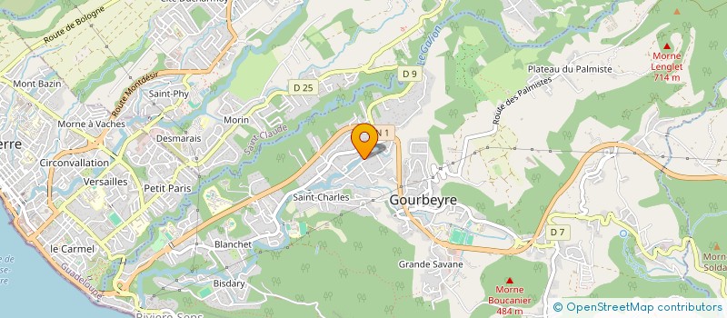 localisation de l'entreprise SCI KAZ A MARENN  GOURBEYRE