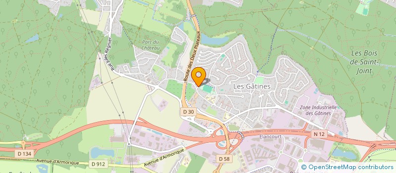 localisation de l'entreprise SCI KAZADUR  PLAISIR