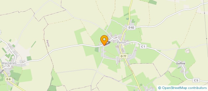 localisation de l'entreprise SCI KAZAK  PENIN