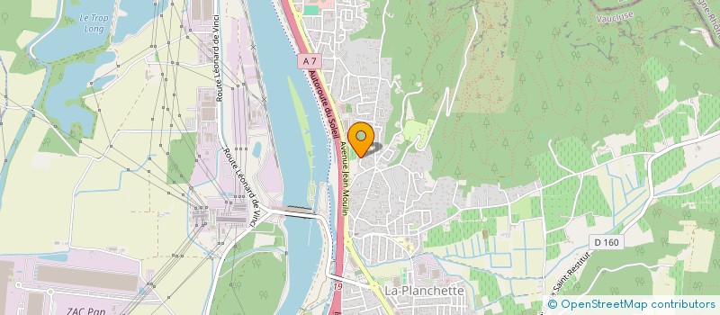 localisation de l'entreprise SCI KAZAN  BOLLENE