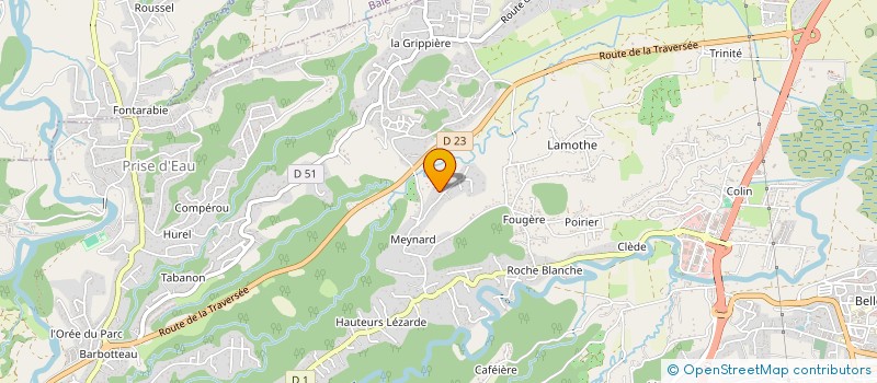 localisation de l'entreprise SCI KAZANNOU à PETIT-BOURG