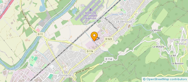 localisation de l'entreprise SCI KAZIME  LE VERSOUD