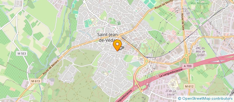 localisation de l'entreprise SCI KB  SAINT-JEAN-DE-VEDAS