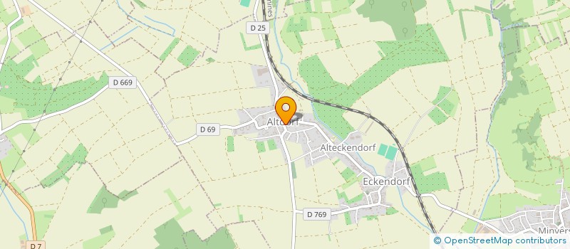 localisation de l'entreprise SCI KB  ALTECKENDORF