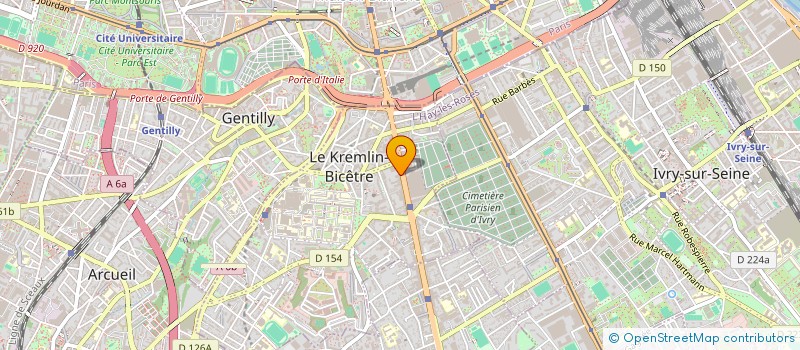localisation de l'entreprise SCI KB à LE KREMLIN-BICETRE