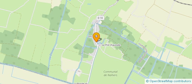 localisation de l'entreprise SCI KB SC  NALLIERS