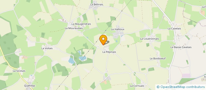 localisation de l'entreprise SCI KB1  BOUVRON