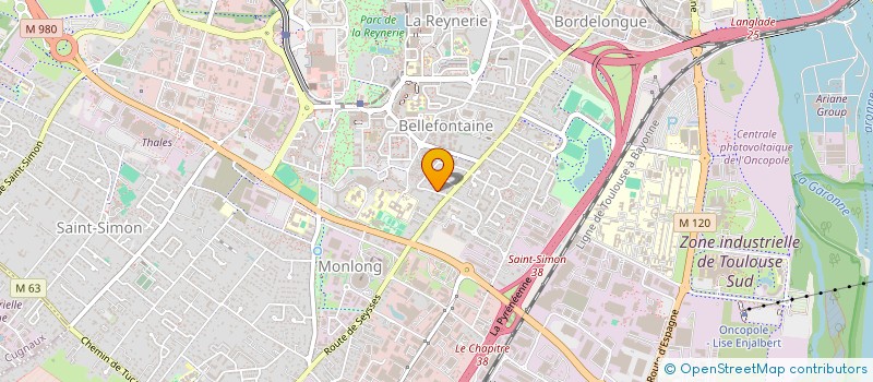 localisation de l'entreprise SCI KB9 à TOULOUSE