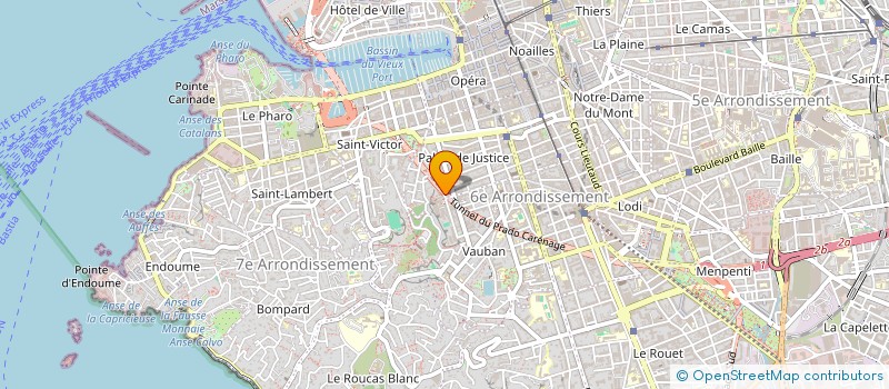 localisation de l'entreprise SCI KBD à MARSEILLE