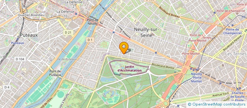 localisation de l'entreprise SCI KBEO à NEUILLY-SUR-SEINE