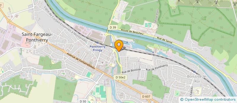 localisation de l'entreprise SCI KBNP  SAINT-FARGEAU-PONTHIERRY