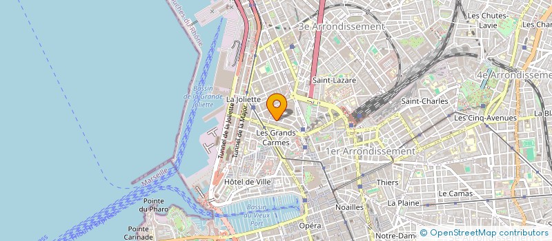 localisation de l'entreprise SCI KBS à MARSEILLE