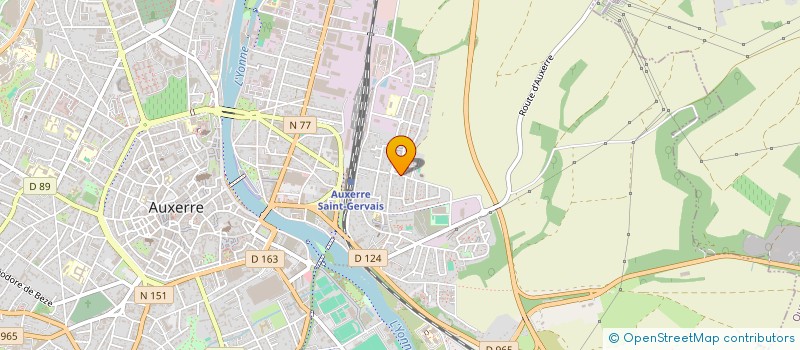 localisation de l'entreprise SCI KBZ PROPERTIES à AUXERRE