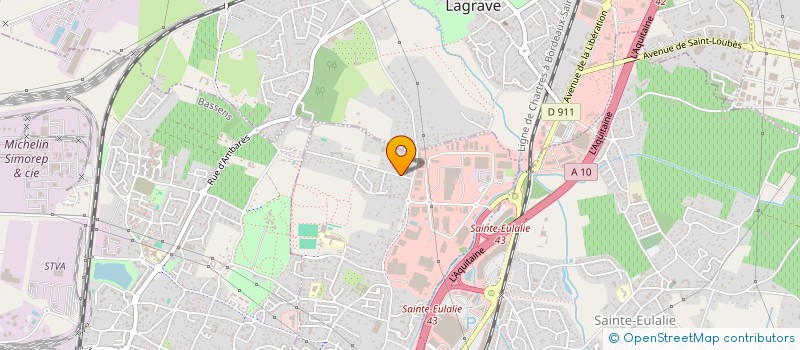 localisation de l'entreprise SCI KCCK  CARBON-BLANC