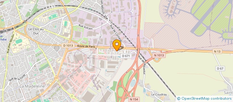 localisation de l'entreprise SCI KCD  LE VIEIL-EVREUX