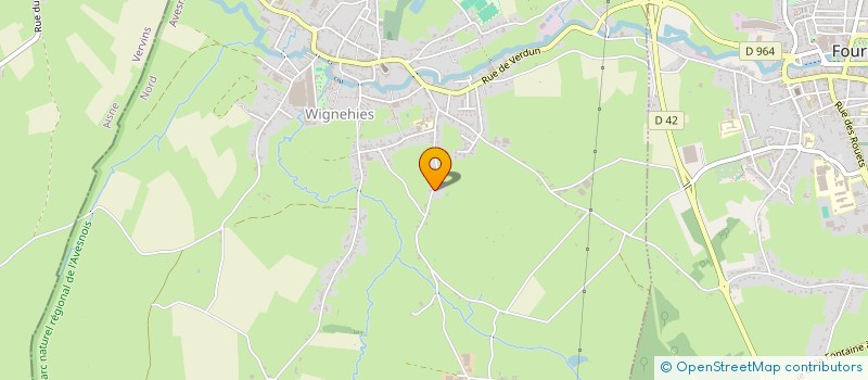 localisation de l'entreprise SCI KCLCT  WIGNEHIES