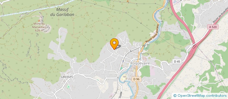 localisation de l'entreprise SCI KCLM FAMILLE  ROQUEVAIRE