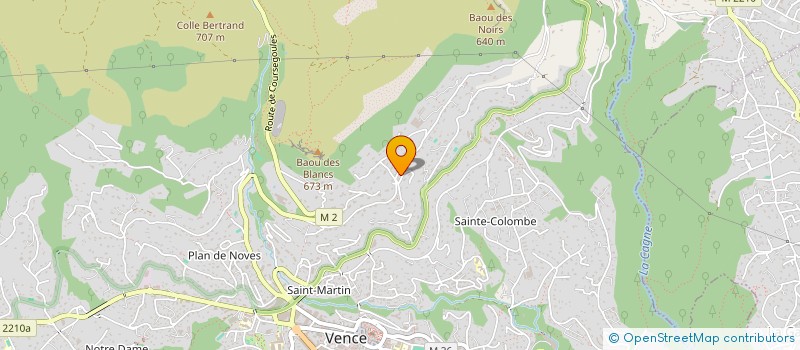 localisation de l'entreprise SCI KCME  VENCE