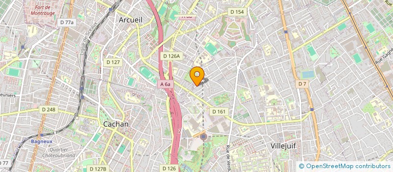 localisation de l'entreprise SCI KCMSP à VILLEJUIF
