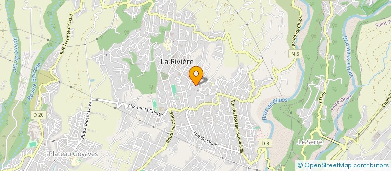 localisation de l'entreprise SCI KCP  SAINT-LOUIS