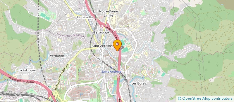 localisation de l'entreprise SCI KDLS à MARSEILLE