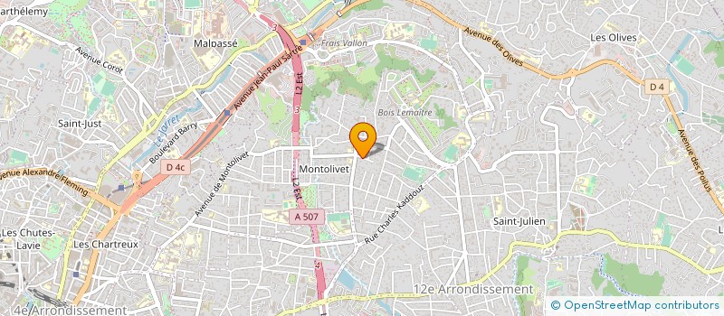 localisation de l'entreprise SCI KDOR à MARSEILLE