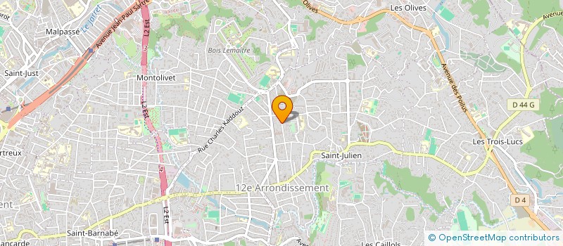 localisation de l'entreprise SCI KDQ à MARSEILLE
