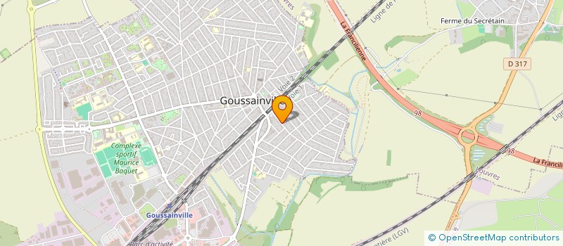 localisation de l'entreprise SCI KDR  FOSSES