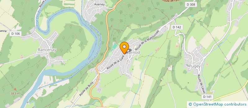 localisation de l'entreprise SCI KDS  LARNOD