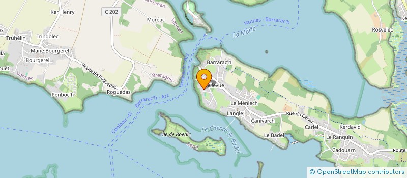 localisation de l'entreprise SCI KEAU  SENE