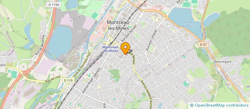 localisation de l'entreprise SCI KEBLOC  MONTCEAU-LES-MINES