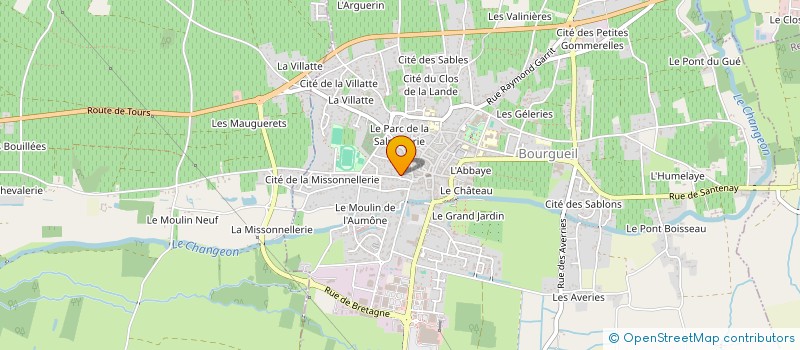 localisation de l'entreprise SCI KEBREN à BOURGUEIL