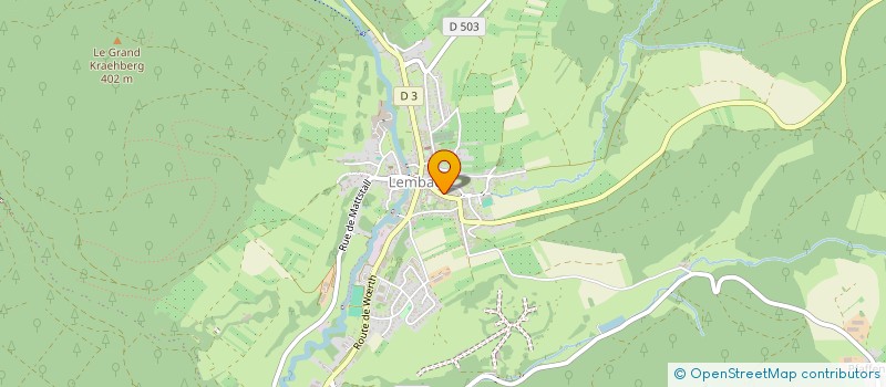 localisation de l'entreprise SCI KECARO  CLIMBACH