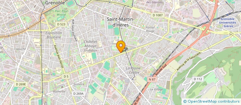 localisation de l'entreprise SCI KECHICHIAN  SAINT-MARTIN-D'HERES