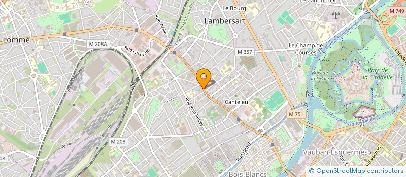 localisation de l'entreprise SCI KEDALO à LILLE